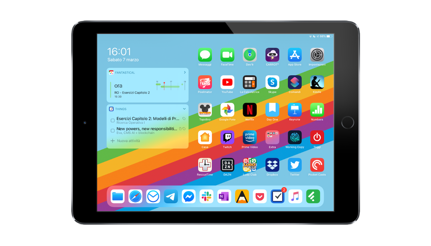 Homescreen 2020 - iPad