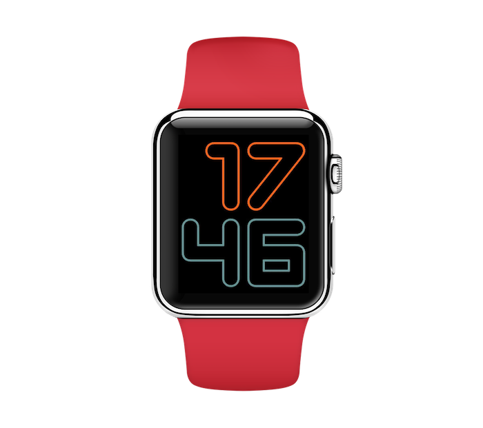La watch face relax, Apple Watch 2020